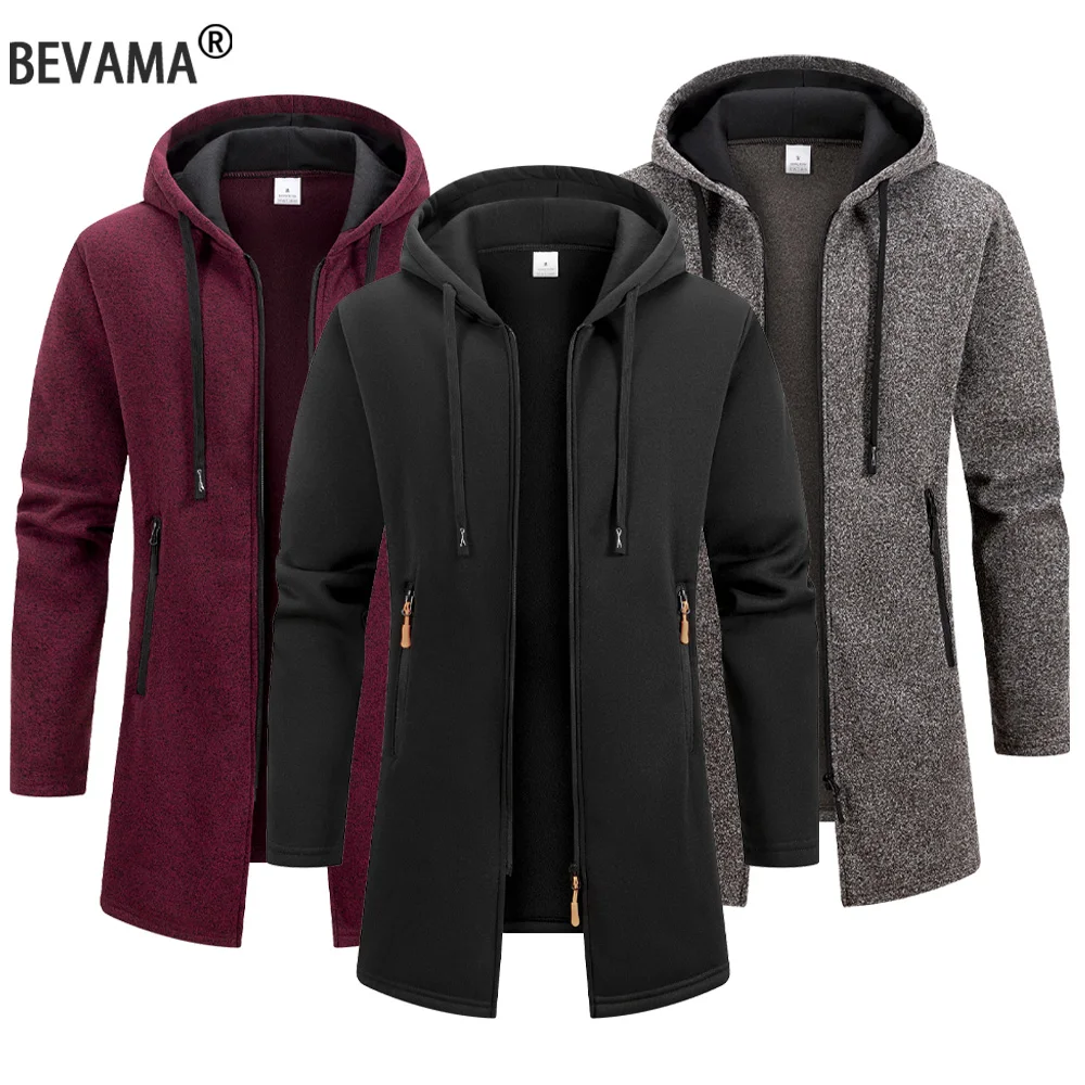 Men’s, Warm Hooded Oversized Winter Coats