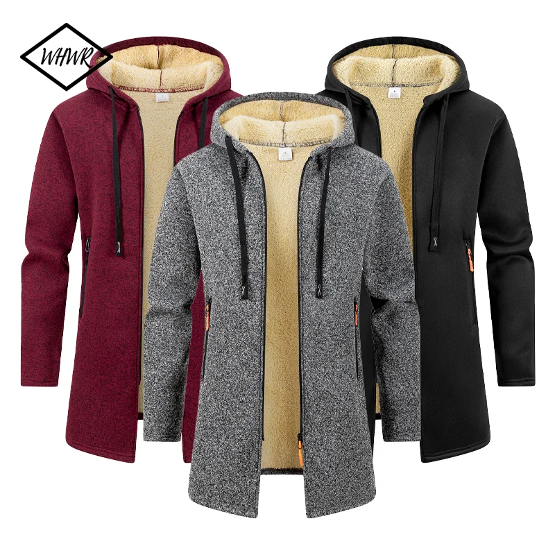 Men’s, Warm Hooded Oversized Winter Coats