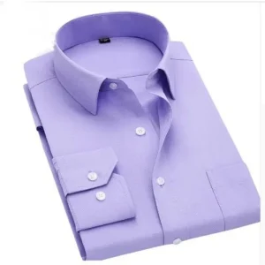 Men's, Long Sleeve (Slim Fit) Dress Shirt - High Quality and PLUS Sizes Available!